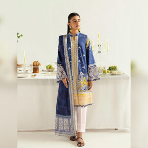 QPRINTS RIDA HINA BLUE