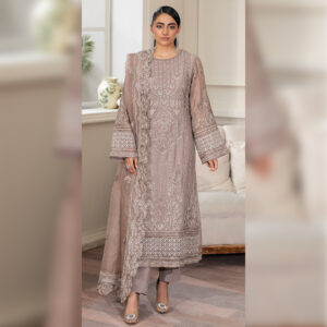 AARZO EMBROIDERED CHIFFON CL - 04